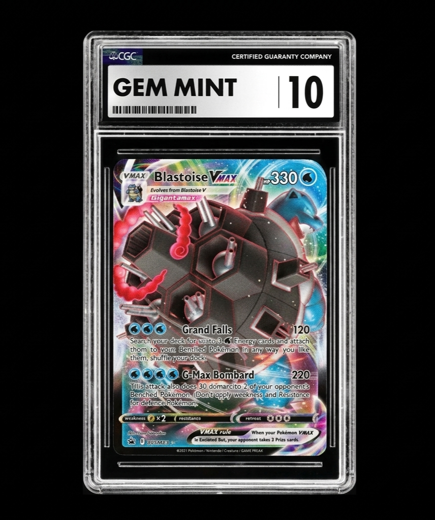 Blastoise VMAX 002/020 (Japanese) - CGC 10