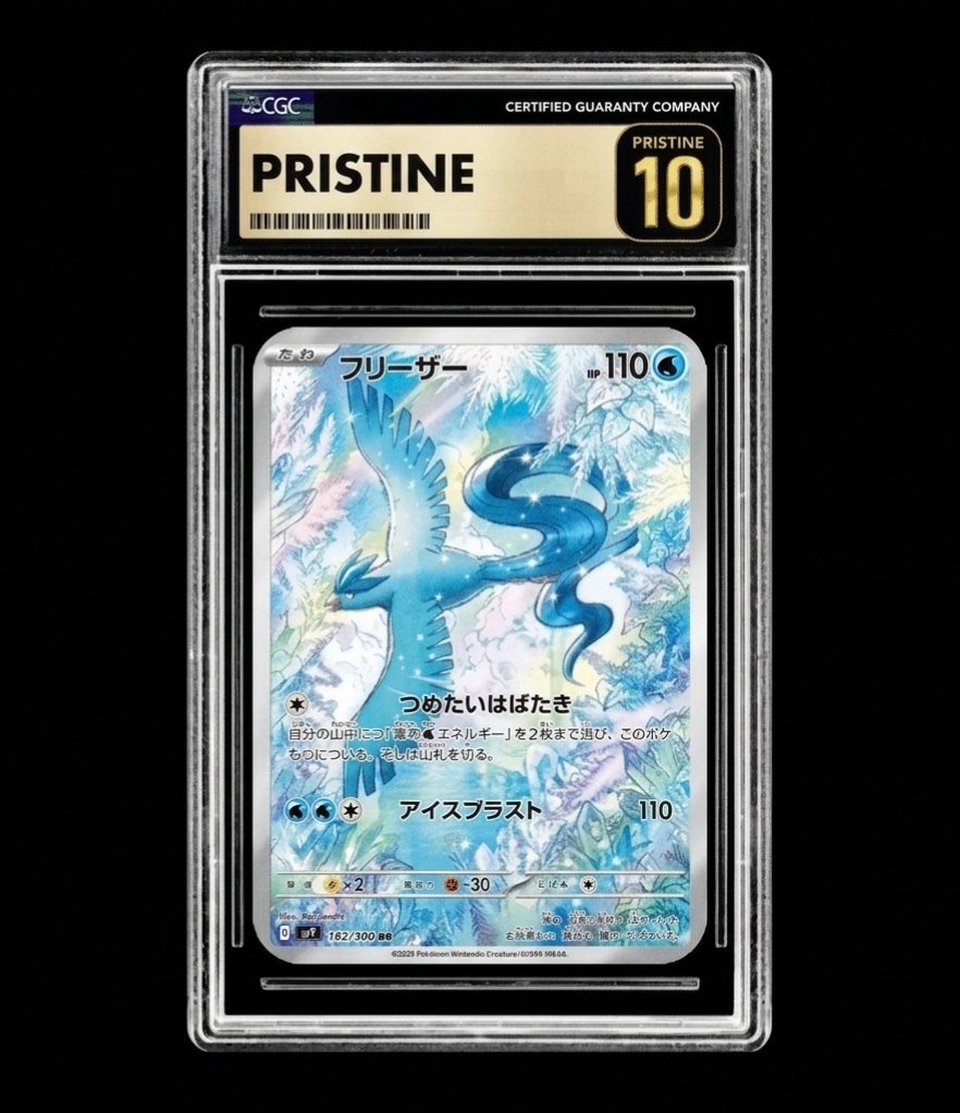 Articuno 102/100 (Japanese) - CGC Pristine 10