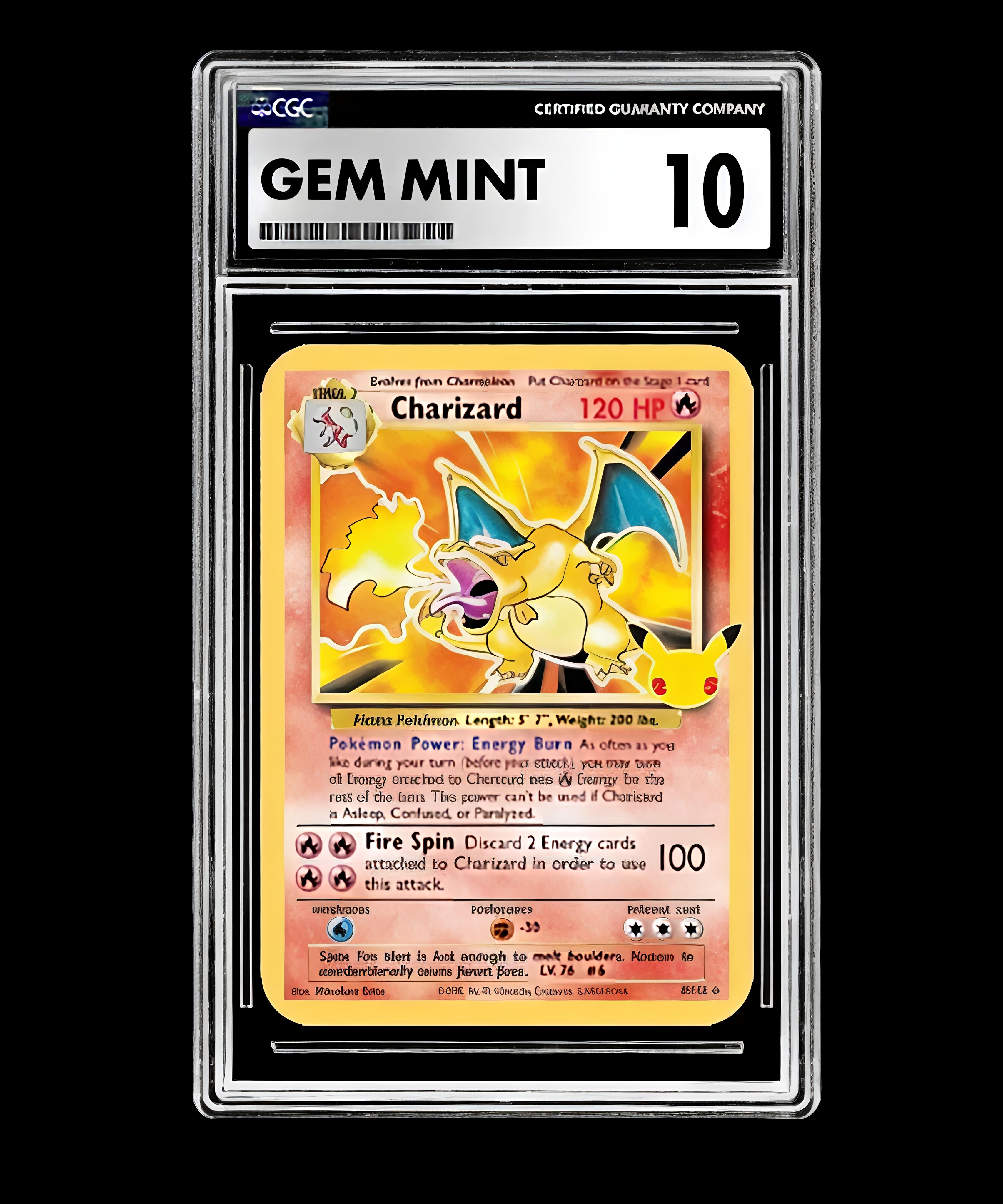 Charizard Celebrations 4/102 - CGC 10