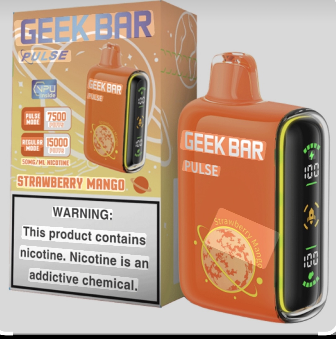 Geek Bar Pulse Strawberry Mango