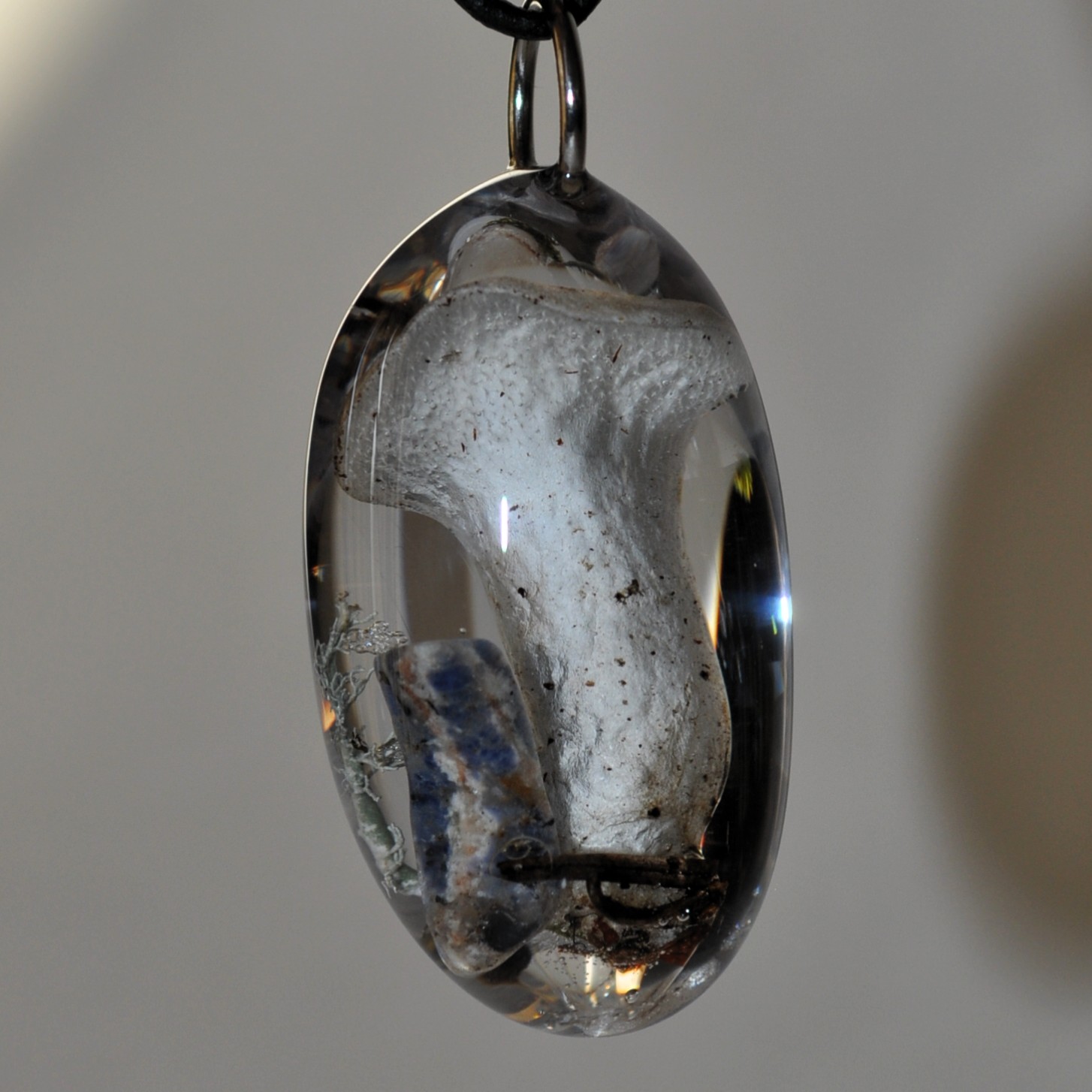 Cat's Tongue + Lichen + Sodalite