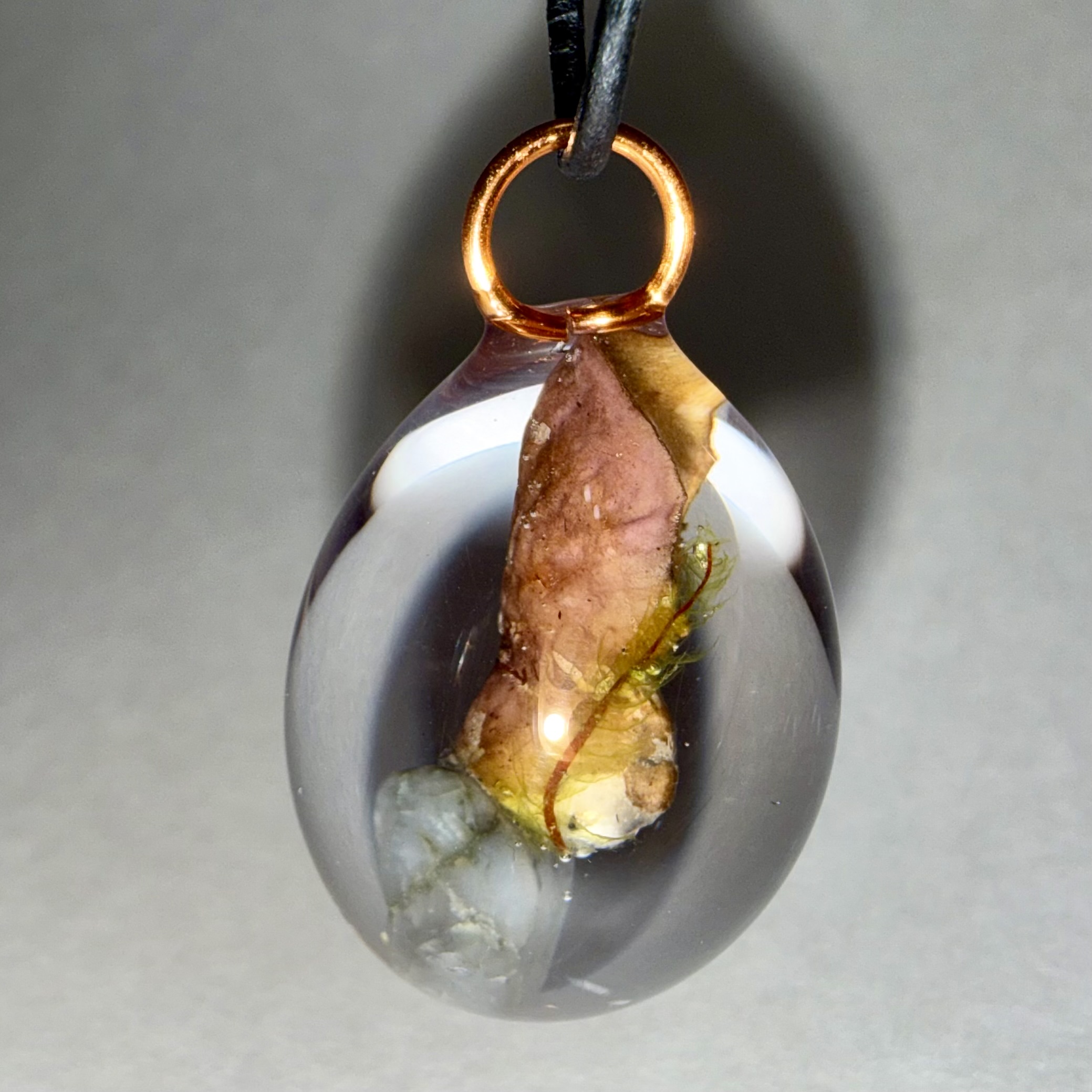 Pig's Ear + Red Veined Moss + Emerald