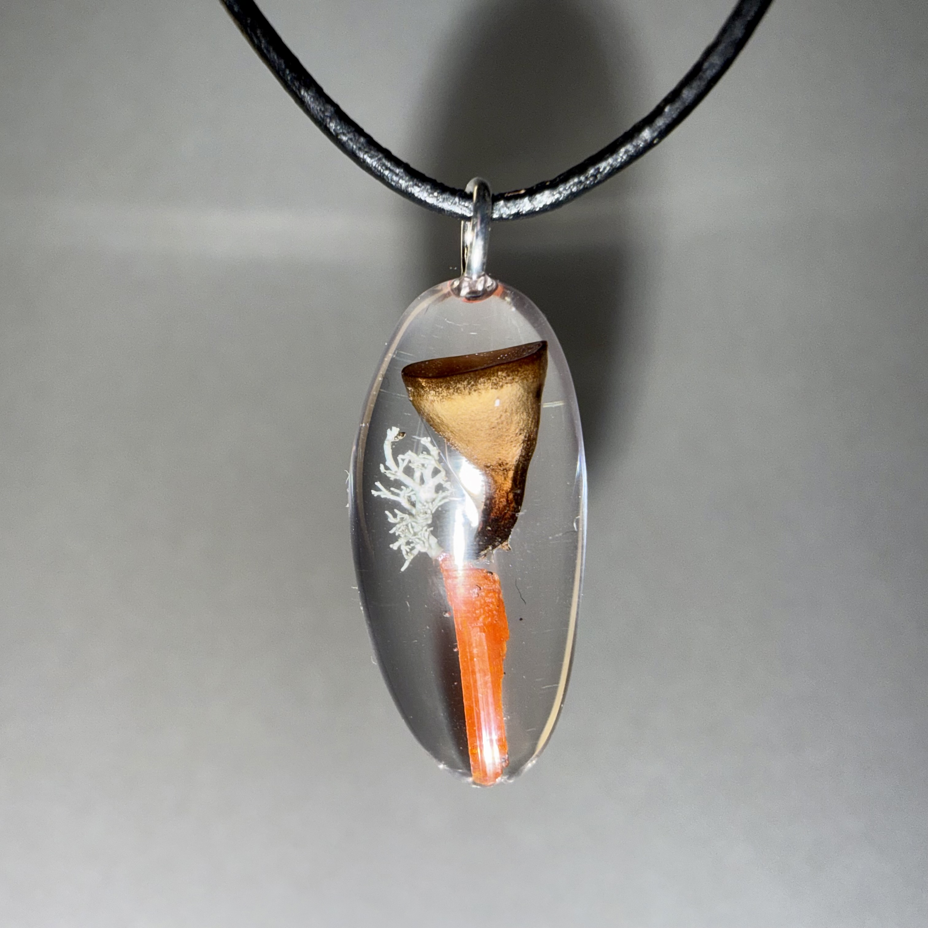 Cup + Lichen + Crocoite 