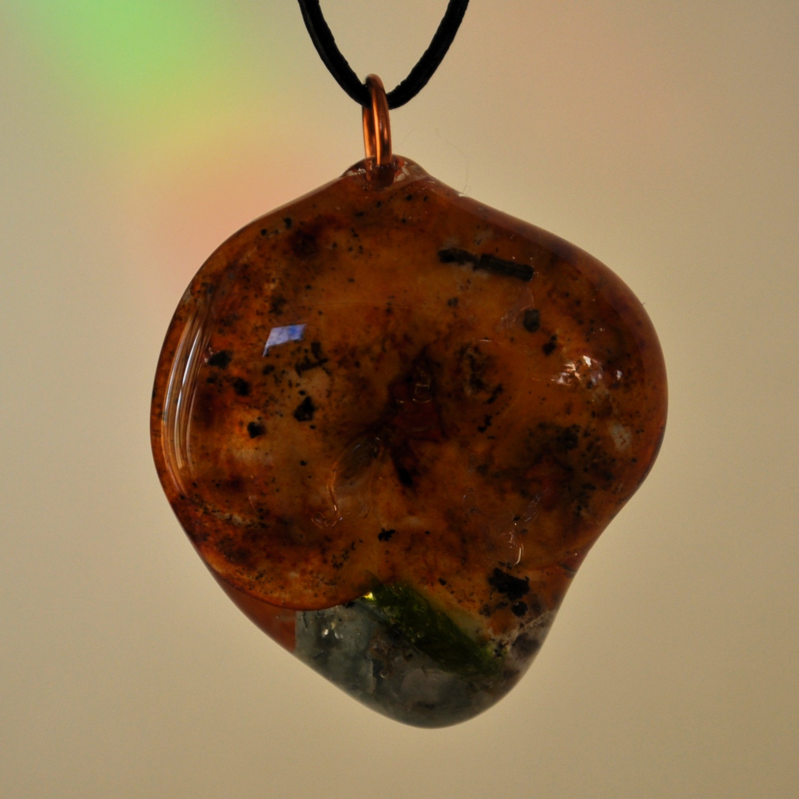 Lobster Mushroom + Lichen + Emerald