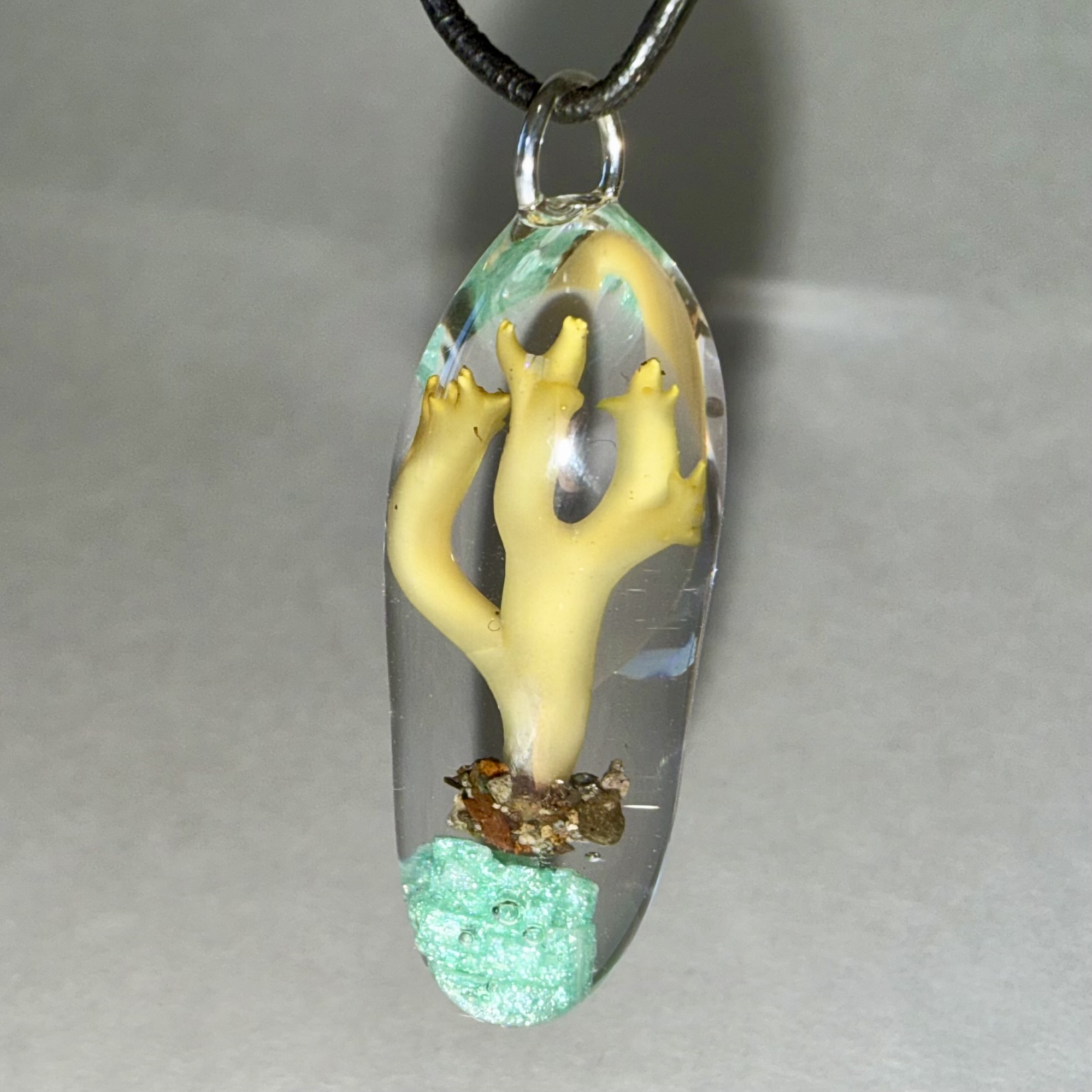 Yellow Coral + Sea Salt Crystal