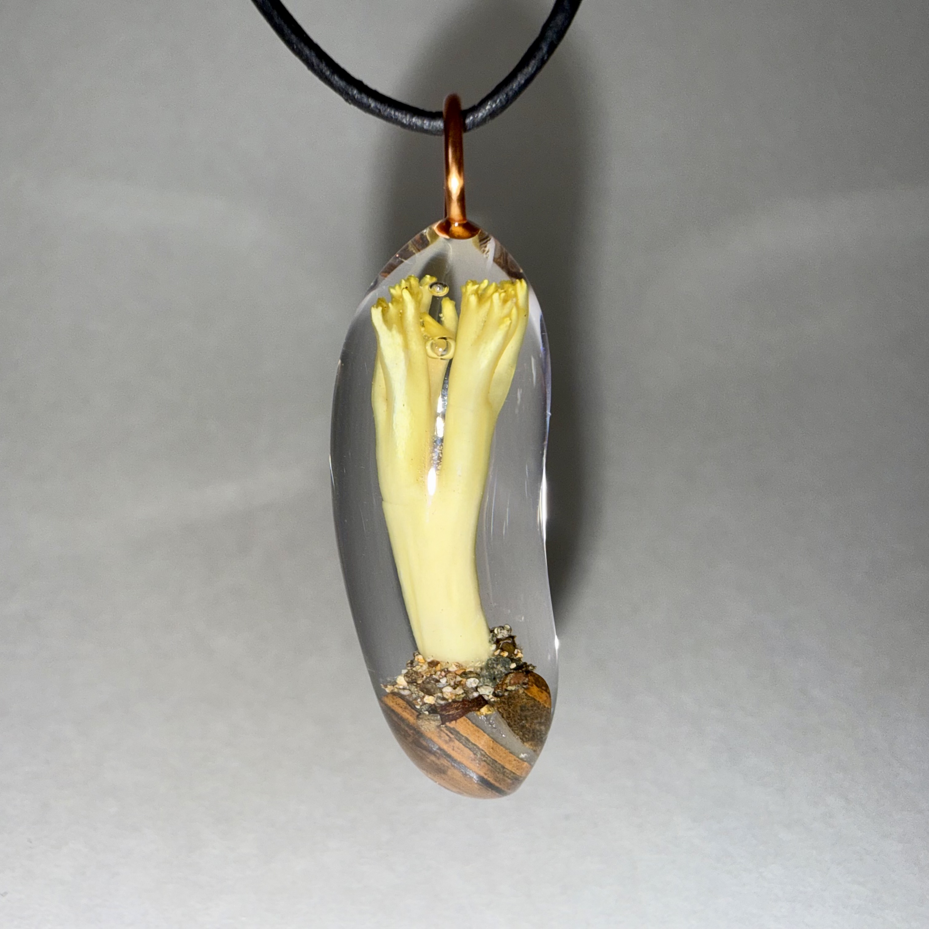 Yellow Coral + Sand + Tiger's Eye