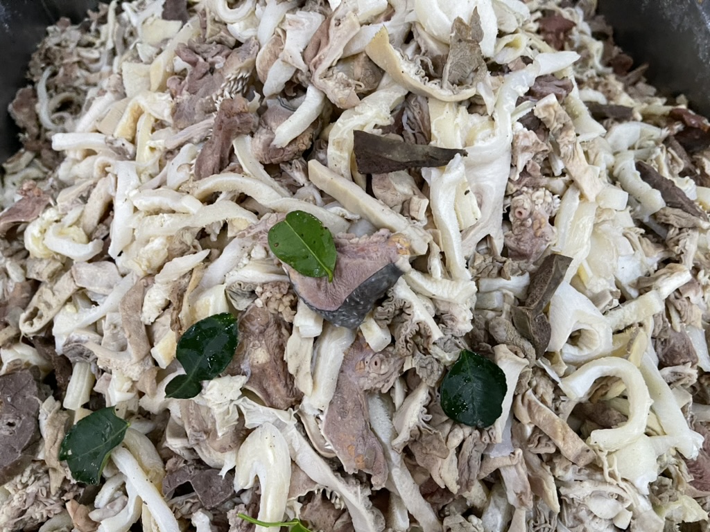 เครื่องในรวมลวก