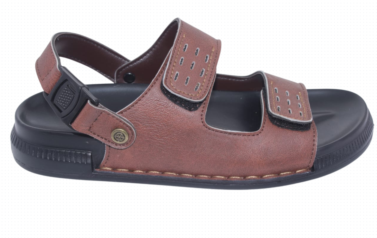 RIKSCLUB ST1117: Tan Adventure Back-Strap Sandals