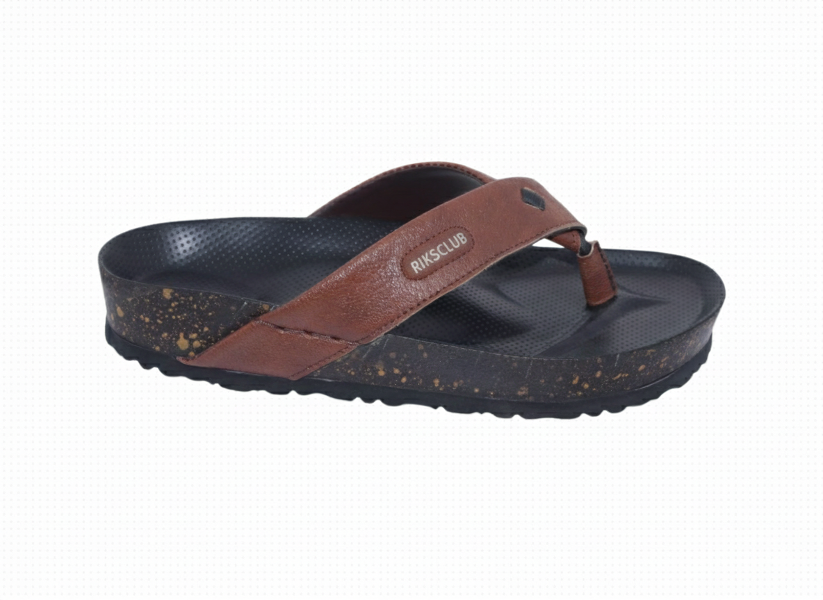 RIKSCLUB ST1120: Ellora Comfort V-Strap Slippers