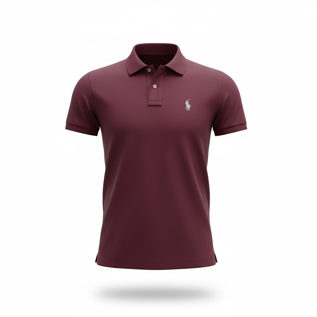 Polo color vino