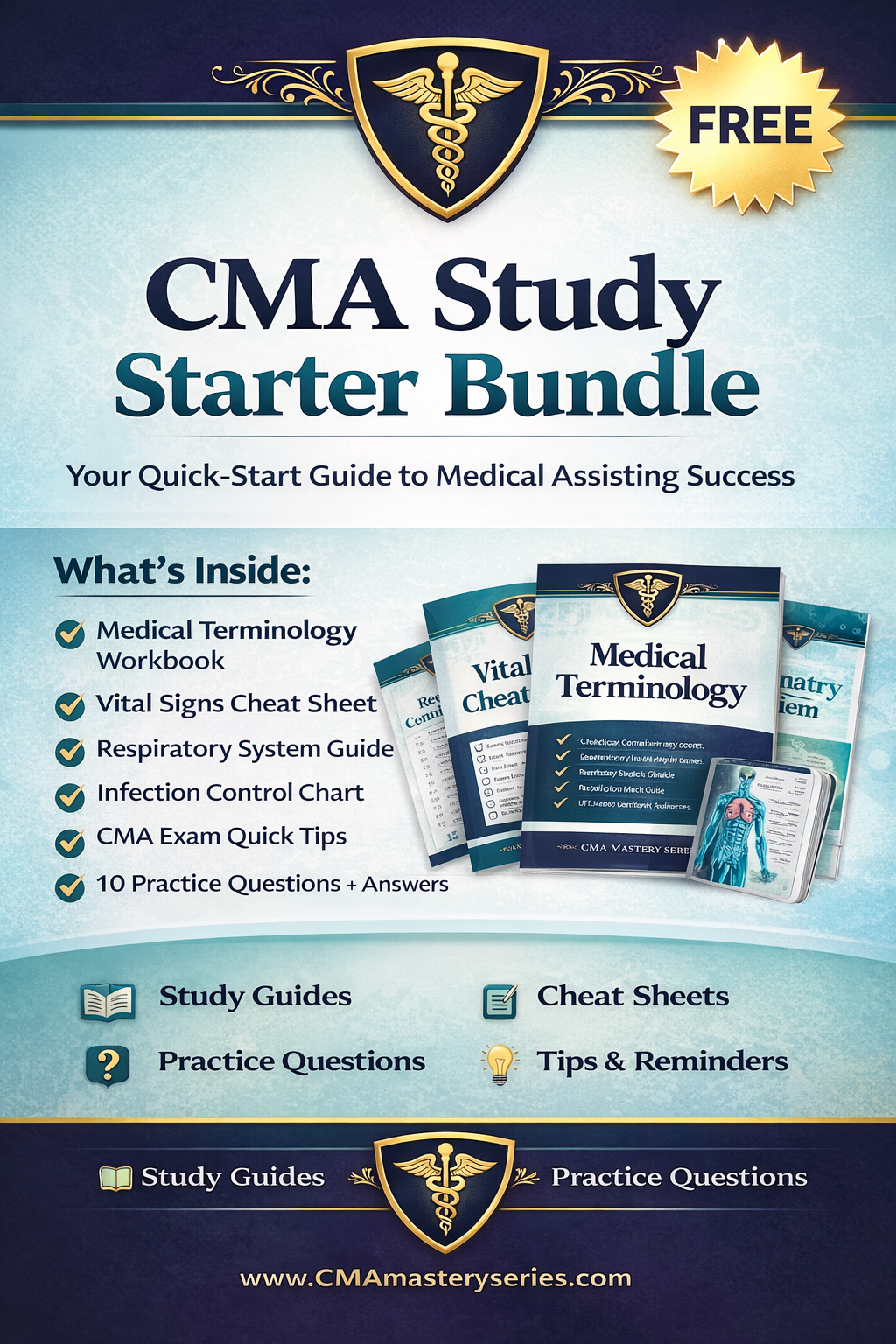 FREE!!!!! CMA Study Starter Bundle