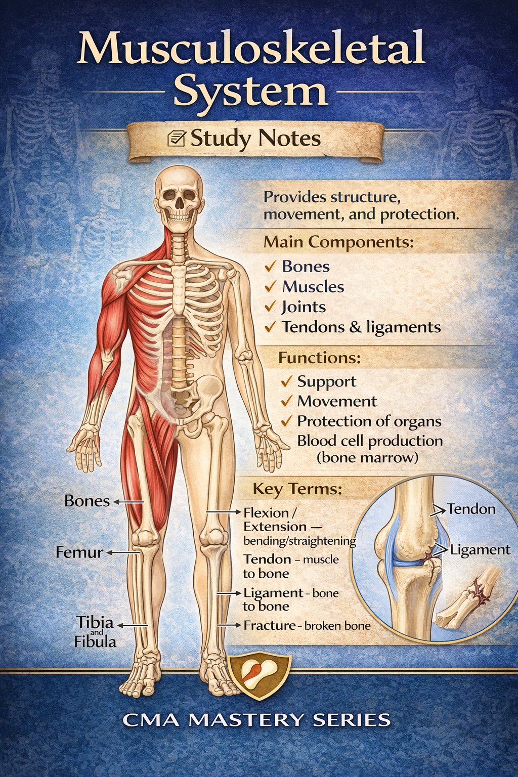 Musculoskeletal System Study Notes