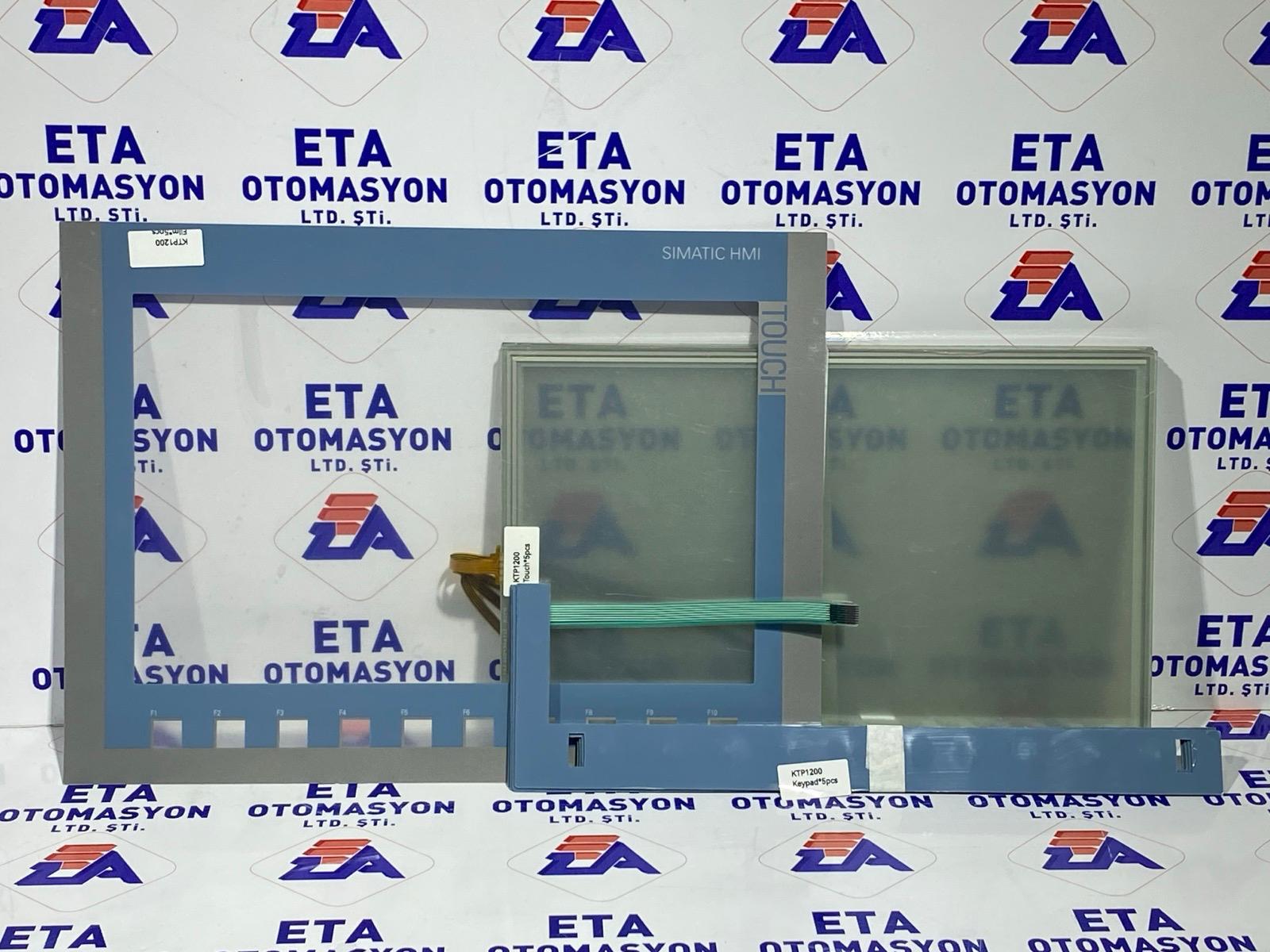 SIEMENS KTP1200 / 6AV2123-2MA03-0AX0 MEMBRAN + DOKUNMATİK CAM