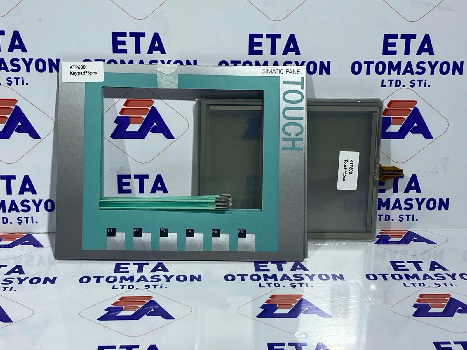 SIEMENS KTP600 / 6AV6 647-0AB11-3AX0 MEMBRAN + DOKUNMATİK CAM