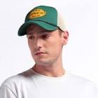 Topi trucker hijau kuning