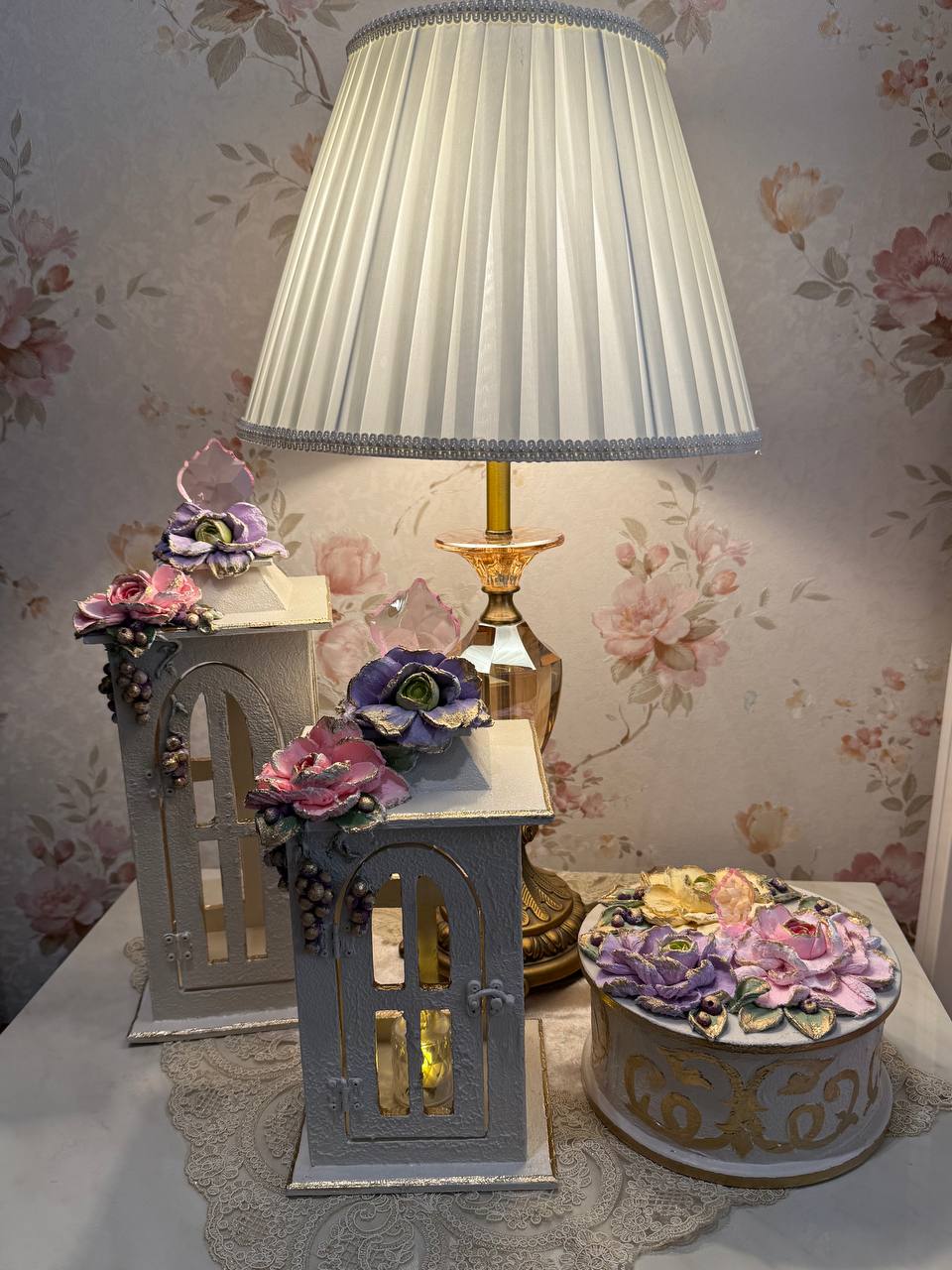 Vintage Decorative Lamp Set