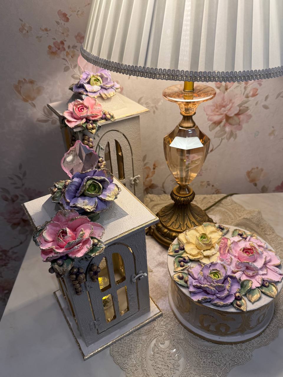 Vintage Decorative Lamp Set