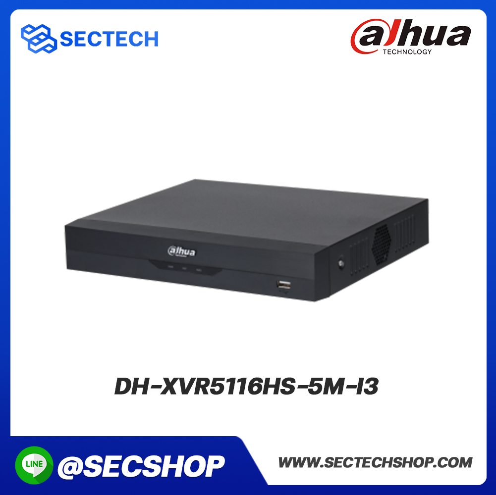 เครื่องบันทึก Dahua รุ่น DH-XVR5116HS-5M-I3
