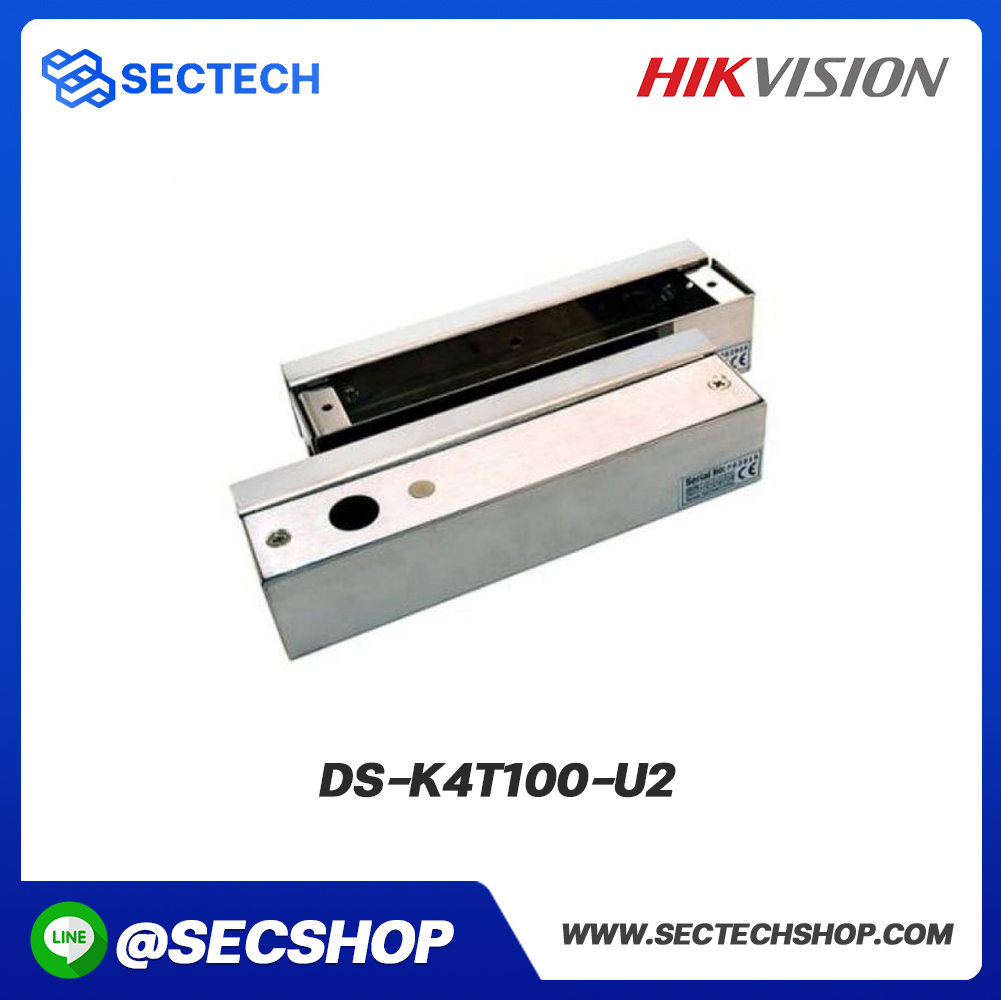 อุปกรณ์เสริมสำหรับติดตั้งกลอนเดือยไฟฟ้า HIKVISION รุ่น DS-K4T100-U2