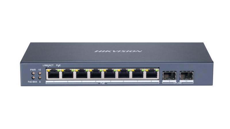 HIKVISION POE Switch จำนวน 8 ช่อง รุ่น DS-3E1510P-SI