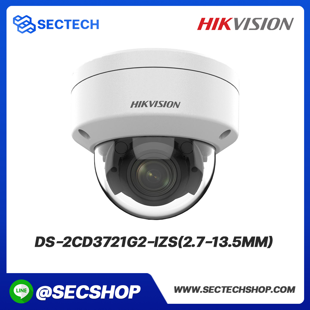 กล้องวงจรปิด HIKVISION รุ่น DS-2CD3721G2-IZS(2.7-13.5mm)