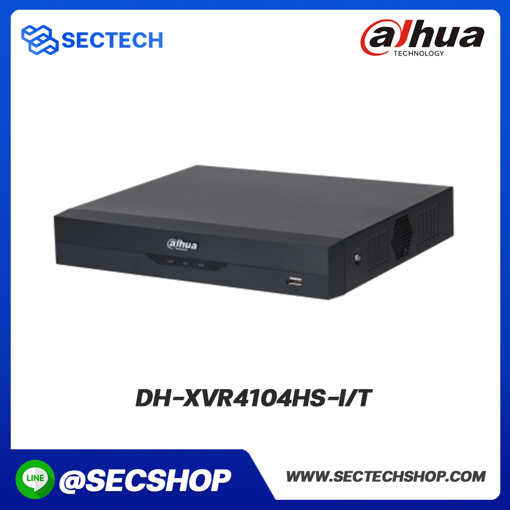 เครื่องบันทึก Dahua รุ่น DH-XVR4104HS-I/T