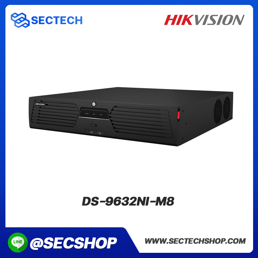 เครื่องบันทึก NVR HIKVISION รุ่น DS-9632NI-M8