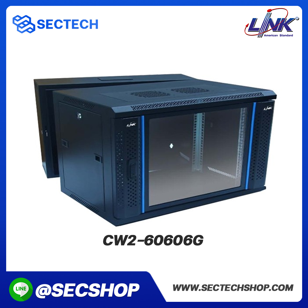 ตู้แร็คแบบแขวนผนัง LINK รุ่น CW2-60606G