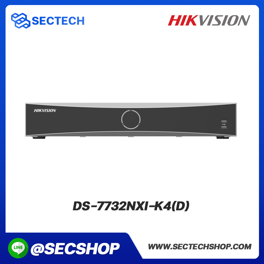 เครื่องบันทึก NVR HIKVISION รุ่น DS-7732NXI-K4(D)