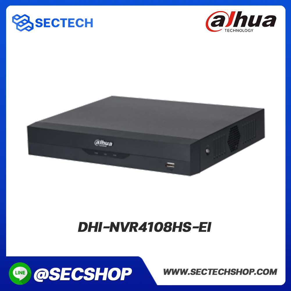 เครื่องบันทึก Dahua รุ่น DHI-NVR4108HS-EI