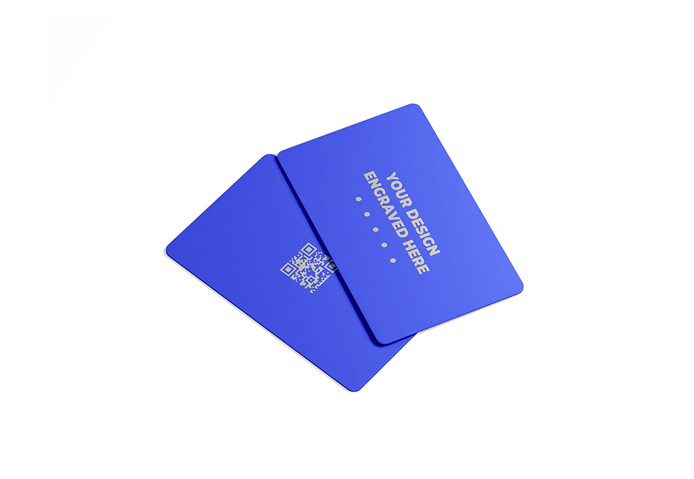 Custom Engraved Metal Card