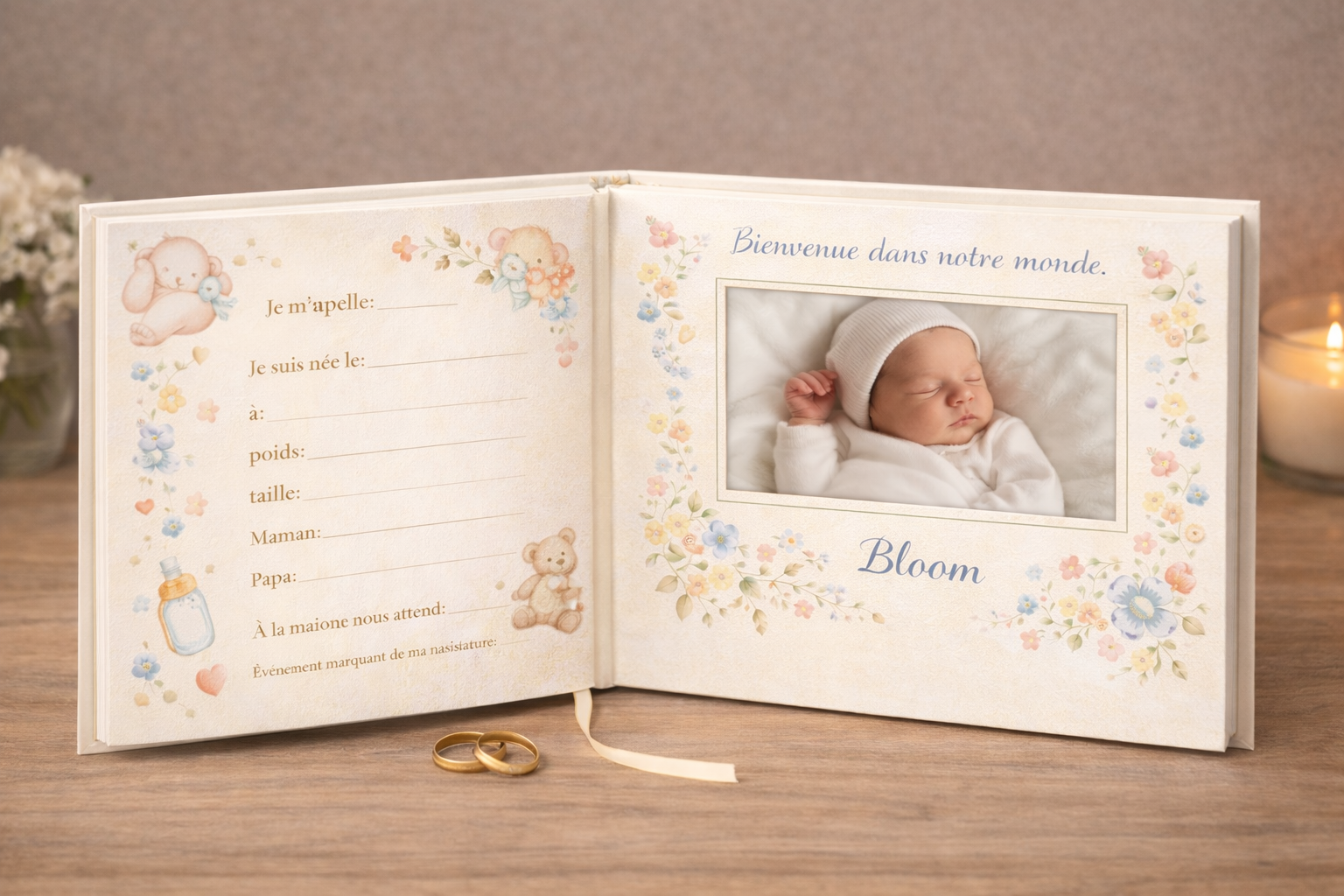 Coffret Naissance Bloom