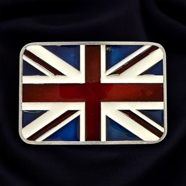 Union Jack Belt Buckle