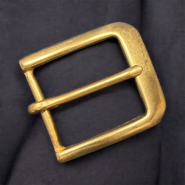 Solid Brass Belt Buckle 40mm