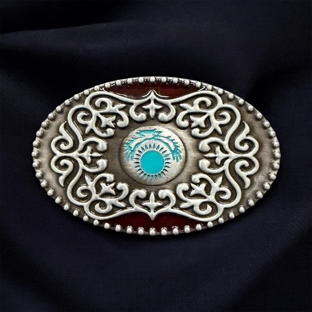 Vintage Ornate Belt Buckle