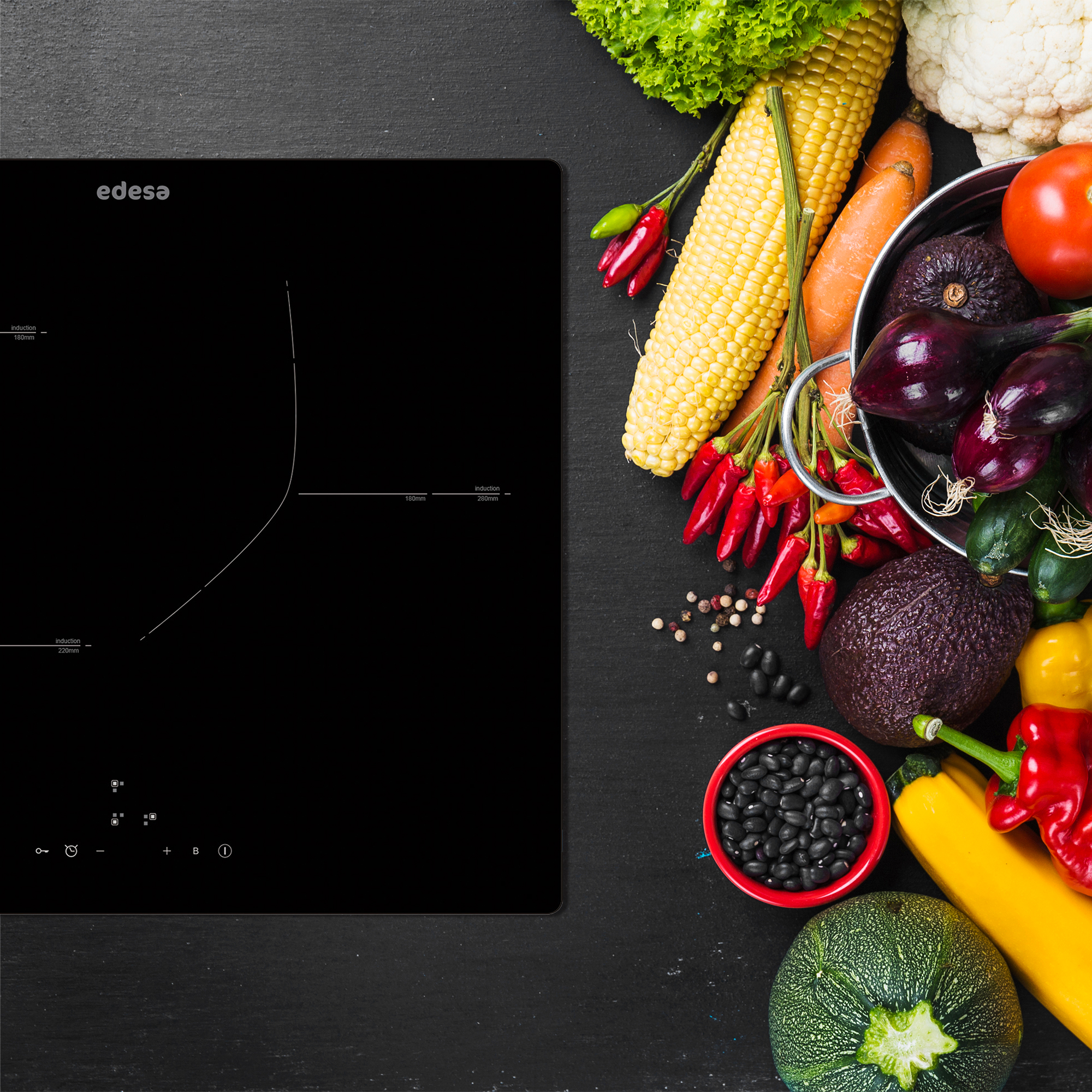 Placa de Inducción Edesa