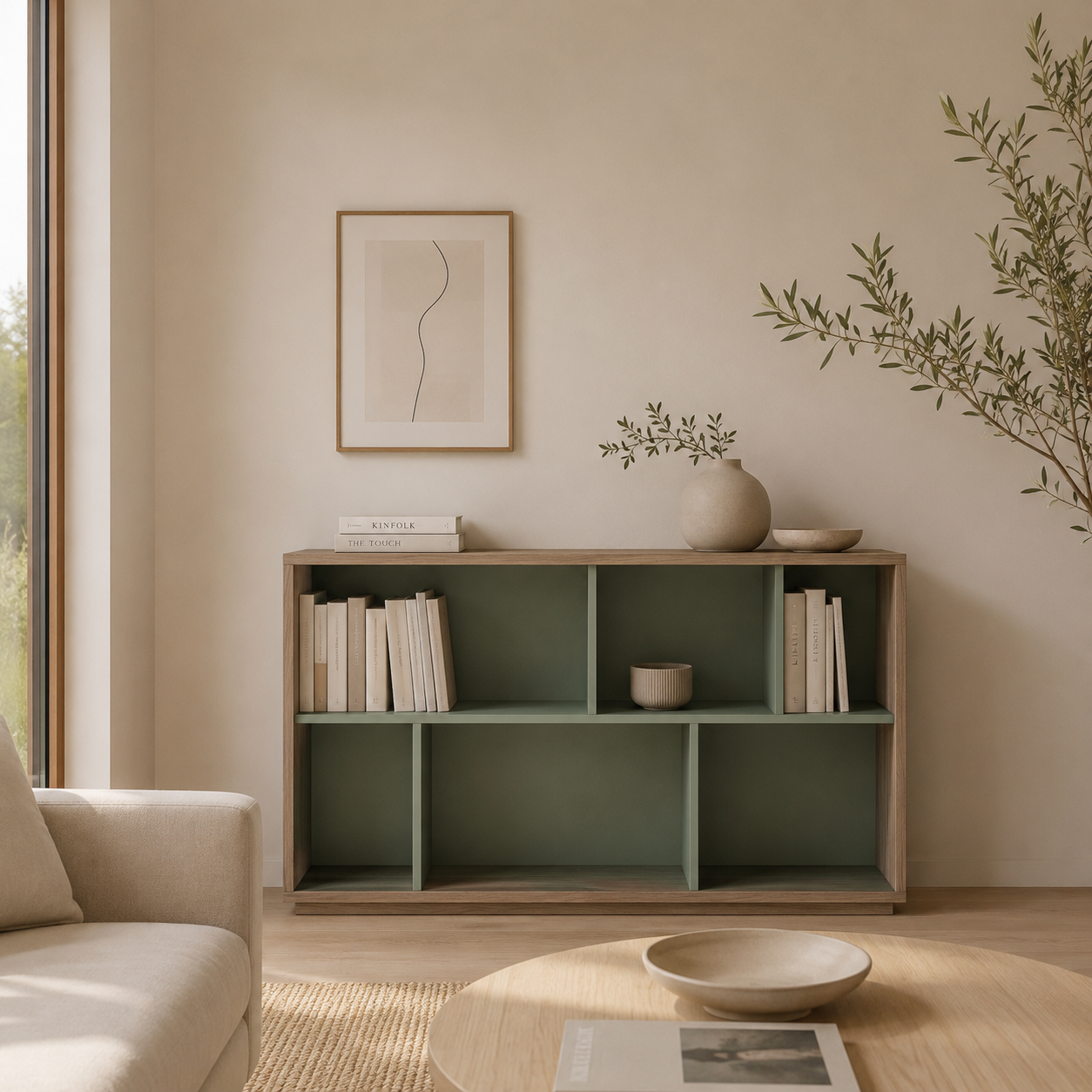 Estantería Moderna de Madera