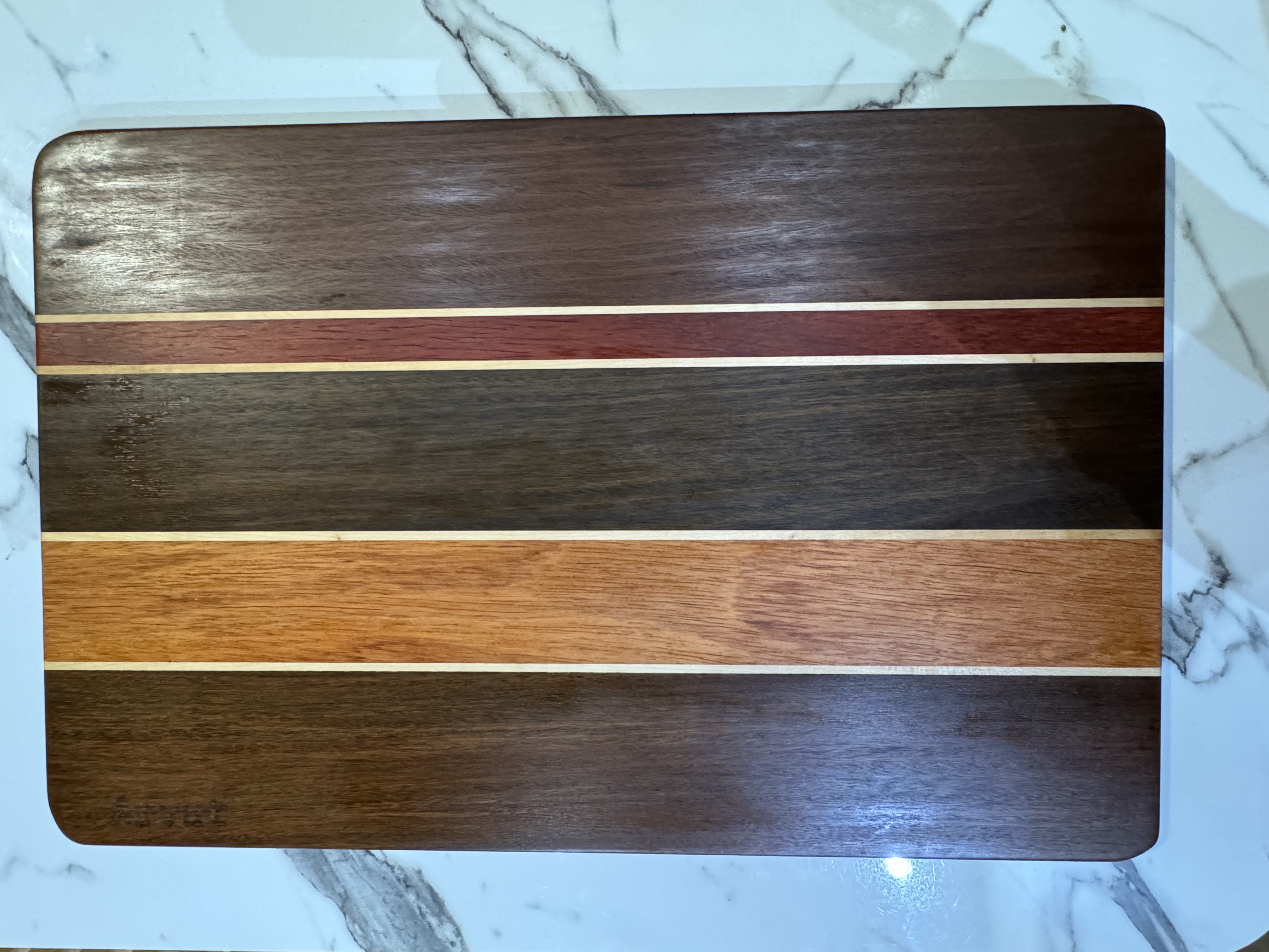 Premium medinė pjaustymo - pateikimo lentelė