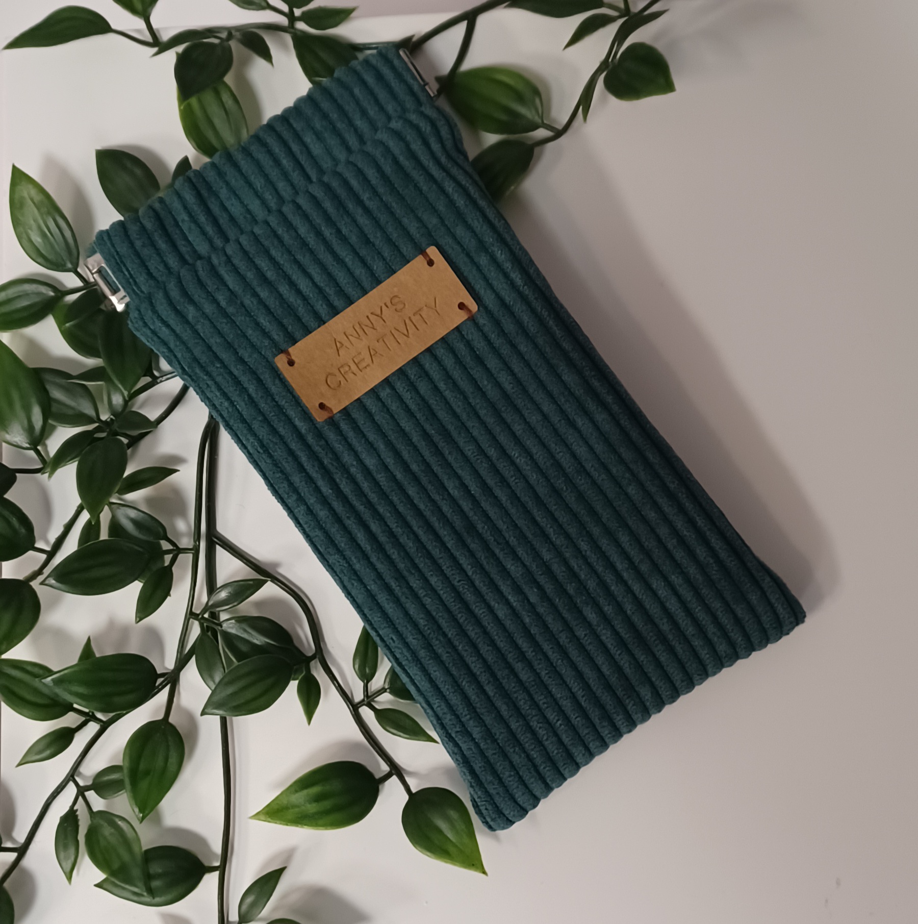 Protège lunette en velours côtele