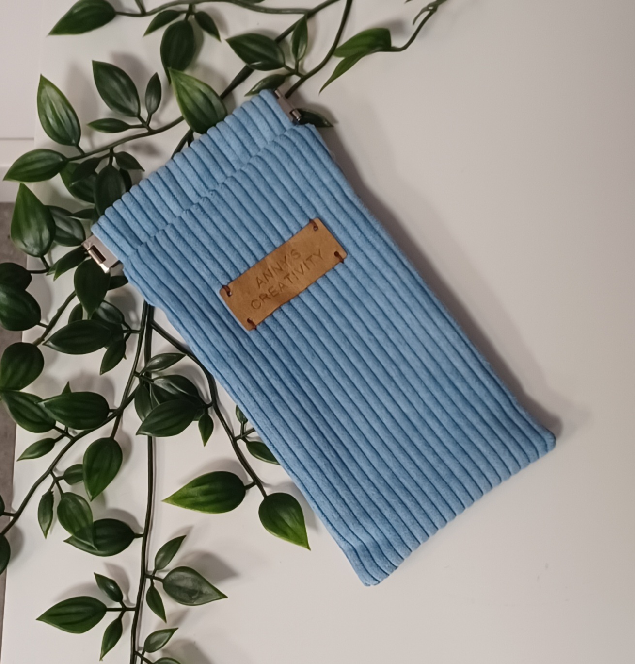 Protège lunette en velours côtele