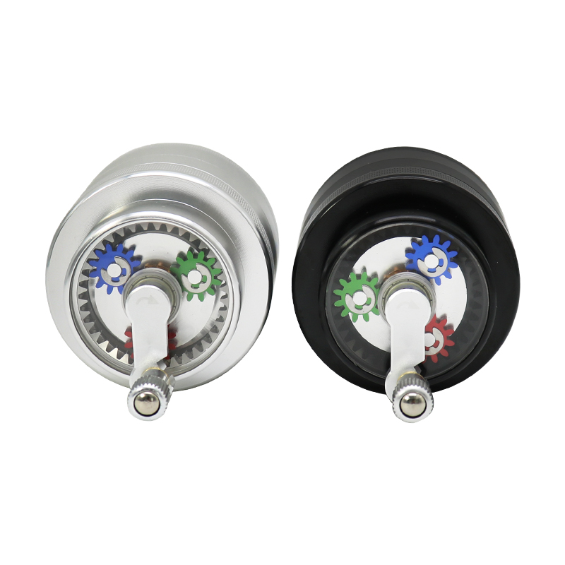 **Gear-style aluminum grinder “Timeless”**