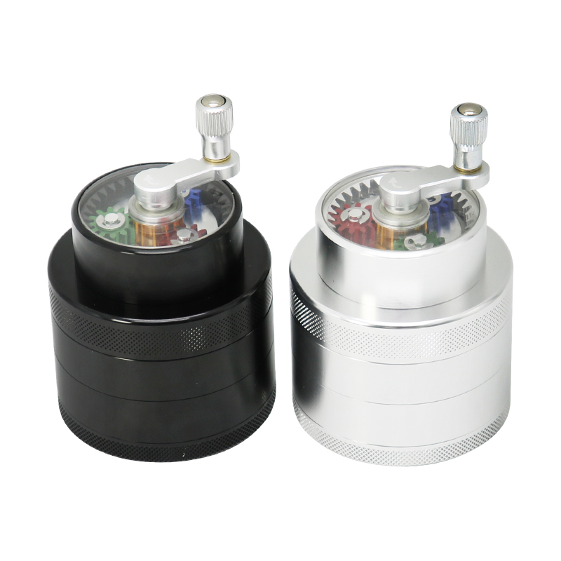 **Gear-style aluminum grinder “Timeless”**