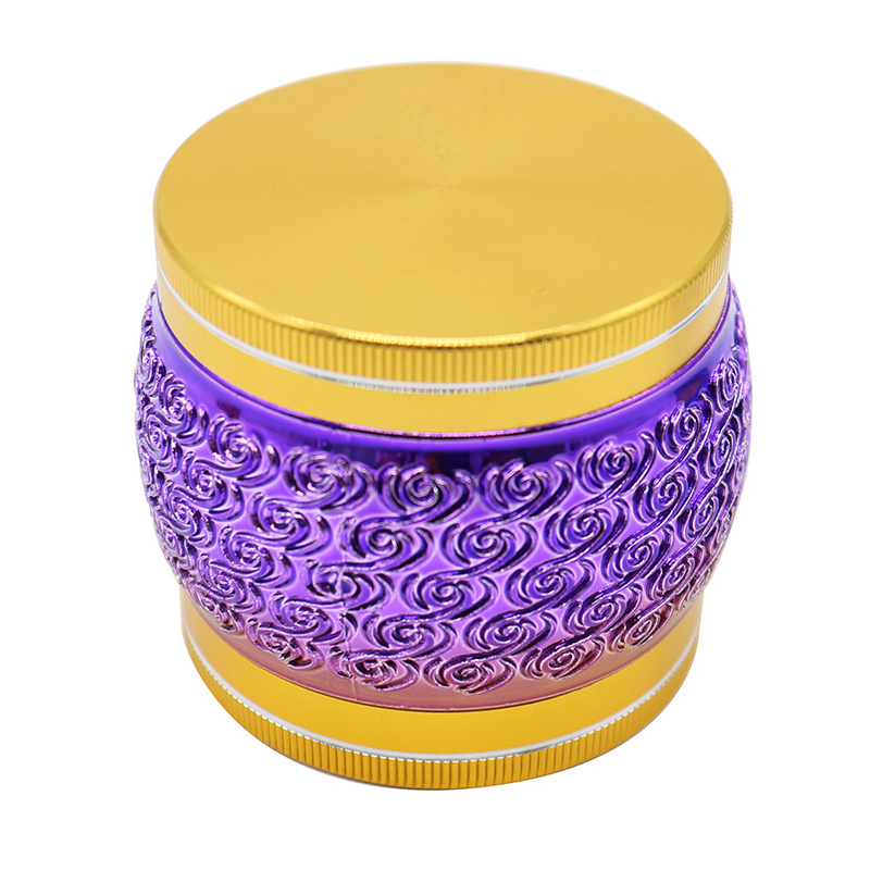 **4 Teiliger Aluminum grinder “Buddha”**