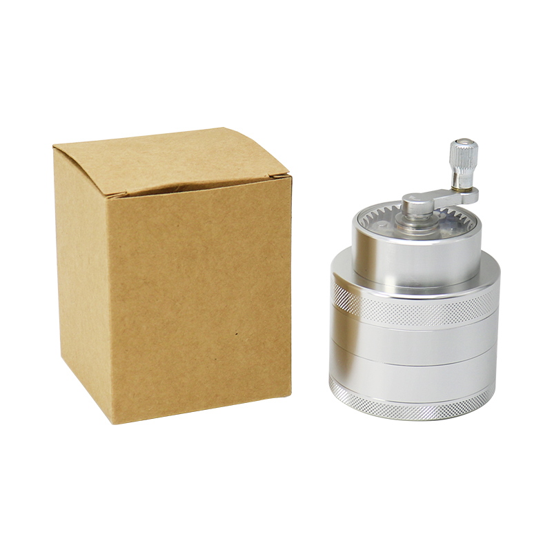 **Gear-style aluminum grinder “Timeless”**