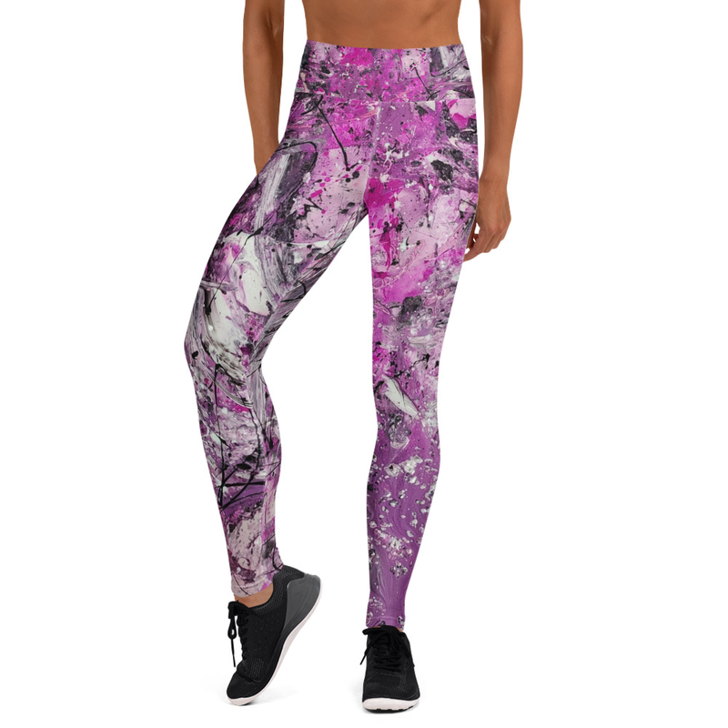 J.CASHION Yoga Pants Pink Lady