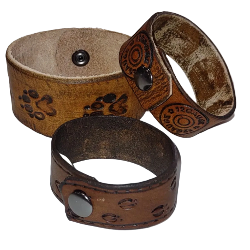 Handcrafted Leather Cuffs