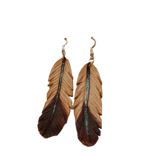 Handcrafted Leather Earrings