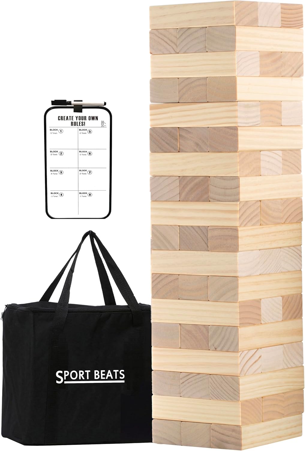 Giant Jenga Yard Game