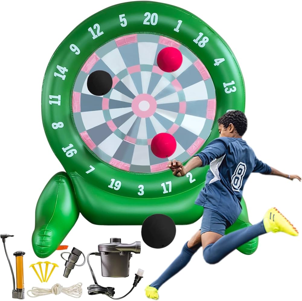 Giant Inflatable Soccer Dartboard Rental