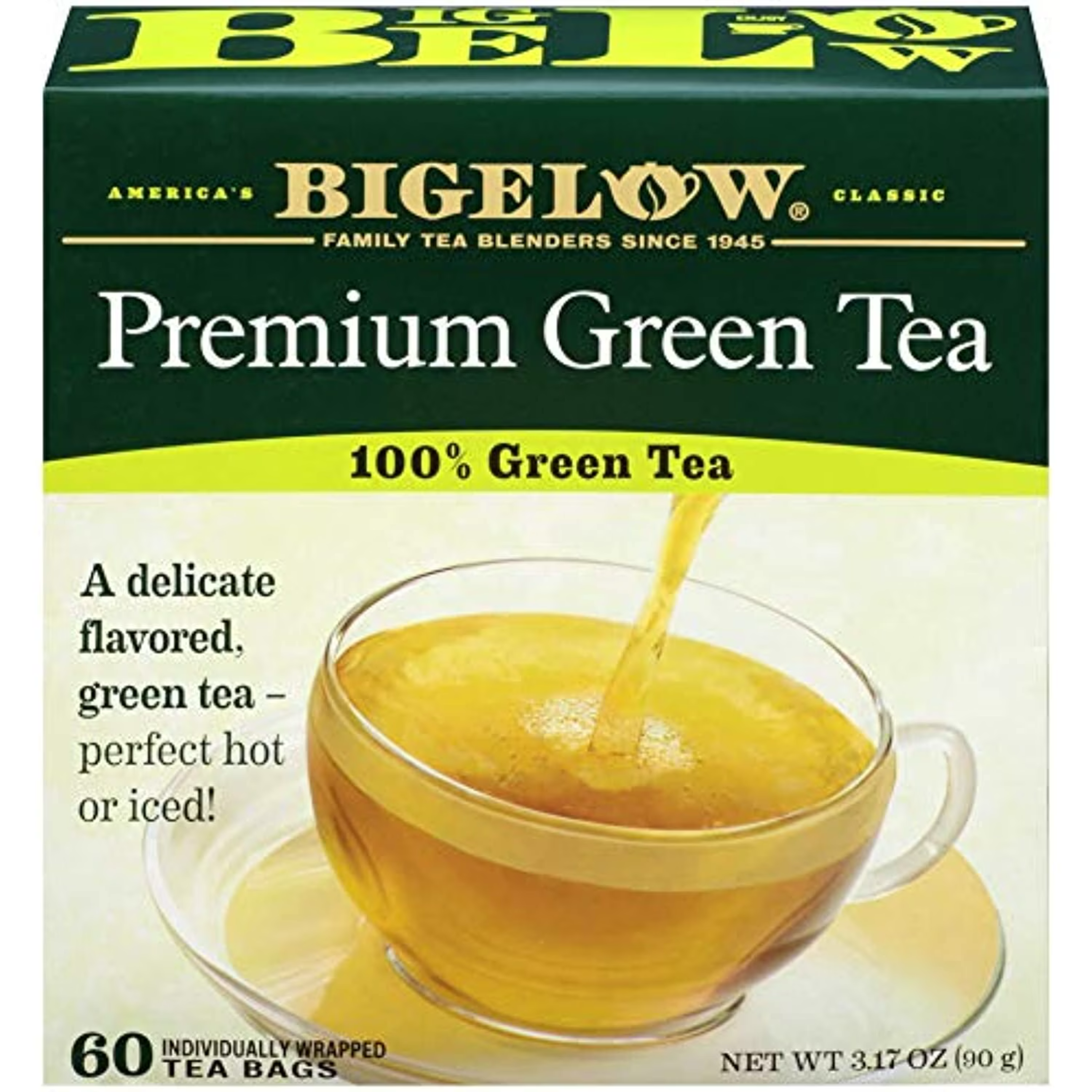 Té Verde Premium Bigelow 🍵🍃